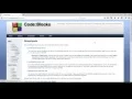 Code Blocks IDE for Fortran First steps Windows