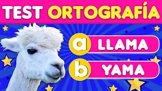 Test de ORTOGRAFÍA y GRAMÁTICA ???? Preguntas de Ortografía | Trivial Ortografía