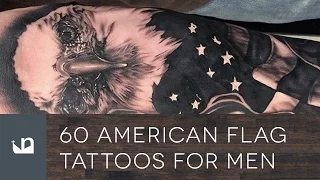 60 American Flag Tattoos For Men