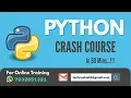 Complete PYTHON Crash Course in TELUGU TECH COOKIE