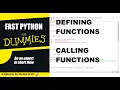 FAST PYTHON FOR DUMMIES-FUNCTIONS-BASIC BEGINNERS FUNDAMENTAL