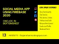 delete document firestore Social media app using firebase