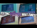 Testing the Accuracy of Knott s Berry Farm WAIT TIMES
