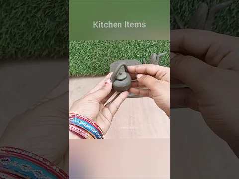 kitchen set Items 🍽🍶 Mitti ke kitchen set bartan #kitchengadgets #polymerclay #claysculpture