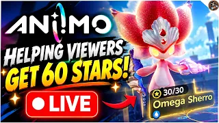 🔴Helping Viewers get there 60 Stars Before Reset! Live in Aniimo!🔴