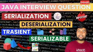 How to serialize objects and save to file Deserialization Transient Serialization Hindi