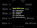 Http Response Status codes Learn in Hindi