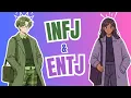 INFJ and ENTJ Relationship Counselor x Commander