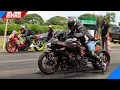 Download Lagu Kawasaki ZH2 🆚 CBR1000RR 🆚 GSX-R1000 🆚 HAYABUSA 🔥 DRAG RACES Track Times 2023