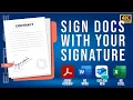 Download Lagu How to Create and Use Electronic Signatures in PDF, Word, Excel, and Outlook