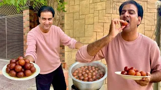 Aj Bread kay Gulab Jamun bna Liay||Tasty Gulab Jamun Recipe||Wahab Kamran Vlogs