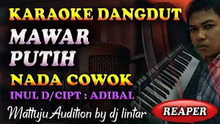 Download Karaoke Dangdut Mawar Putih || Nada Cowok MP3