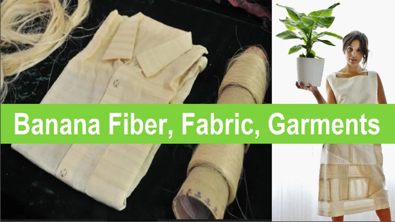Banana Fiber to Fabric, Fiber Extraction, Yarn Spinning & Weaving Process@TextileTV