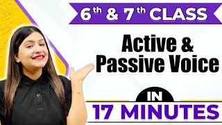 Active and Passive Voice - Class 8 English Grammar