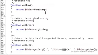 LearnPHP Tutorial Level 2 Chapter 9 Creating your own PHP Objects