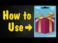 How to Use a Visa Gift Card Redeem and Spend it on Something No Activation