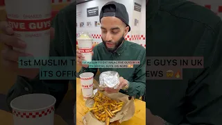 Halal FIVE GUYS IN THE UK NOW HALAL Halal Food 