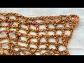 Increase Mesh Stitch - Open Square Stitch Crochet Tutorial