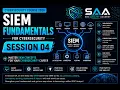 SIEM Explained for Beginners Log Management Correlation Alerting Session 04