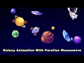 Galaxy Animation With Parallax MouseMove