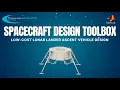 PSS MATLAB Tutorial Low-Cost Lunar Lander Design Spacecraft Design Toolbox