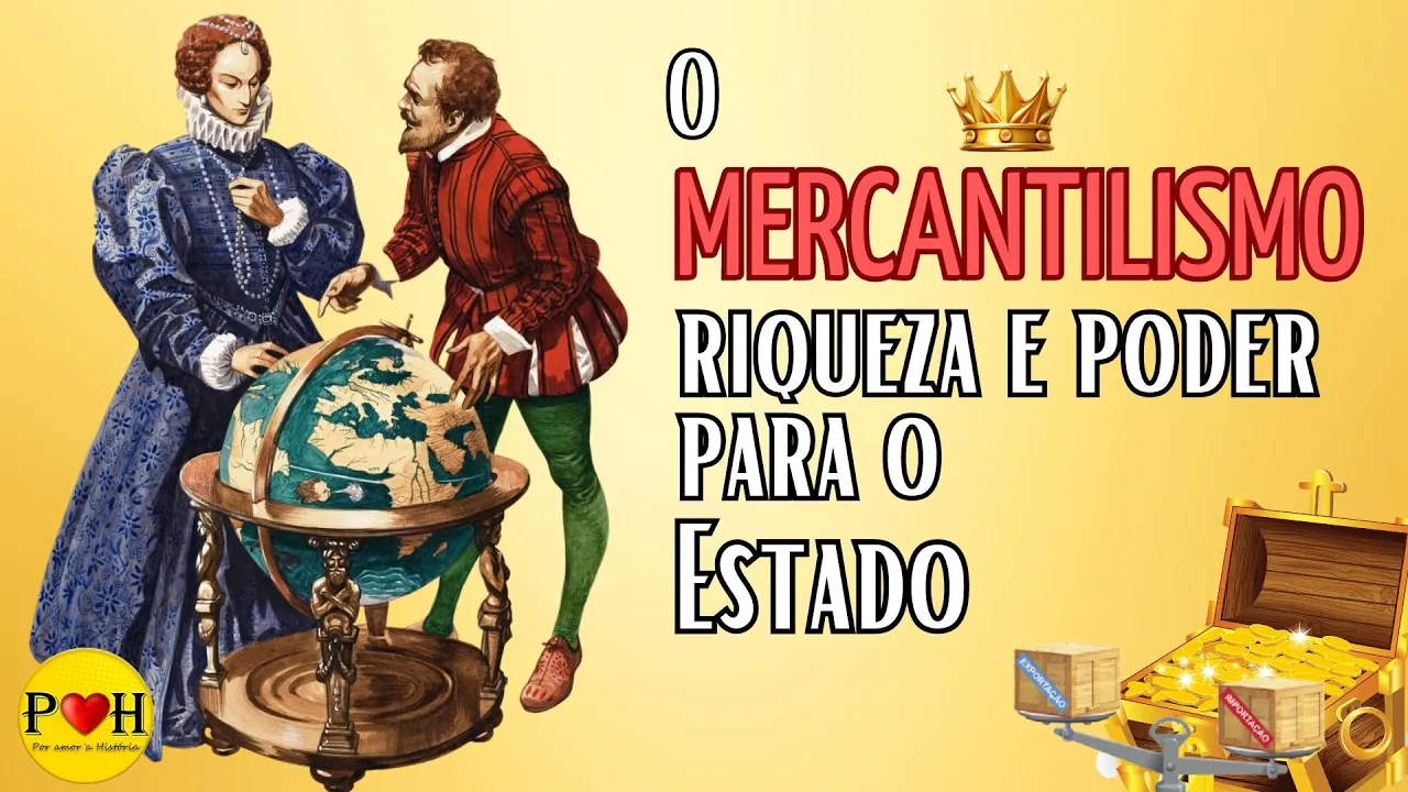 O mercantilismo - riqueza e poder para o Estado I Prof.º Dr. Alfredo Boulos Júnior
