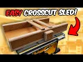 How To Make This DeWalt Table Saw Cross Cut Sled