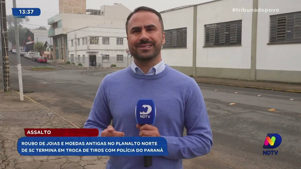 Assalto em Monte Castelo: fuga e troca de tiros na rota para Curitiba