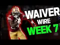 Week 7 Waiver Priority Pickups NFL Fantasy