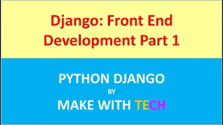 5 Django Online shopping website Front End development using Bootstrap Django lWeb development