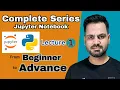 Jupyter Notebook tutorial for beginners with Python Data science with Python Python tutorial