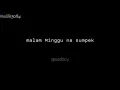 Download Lagu Story wa malam minggu