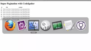 Codeigniter Day 7 Pagination