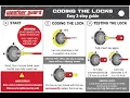 Weather Guard 1Key ULTRALOCK Codable Locks