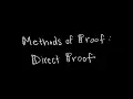 Discrete Math 1 7 1 Direct Proof