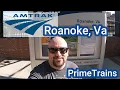 PrimeTrains - Roanoke Virginia Amtrak Station Full Tour