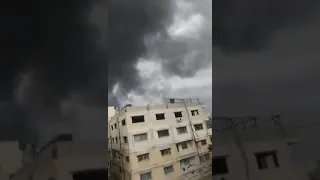 واحنا محاصرين بحي الرمال 