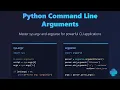 Python Command Line Arguments sys argv vs argparse for Beginners