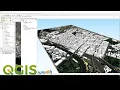 PART 1 - How to create 3D BUILDING MAP VIEW in QGIS using Qgis2threejs PLUGIN