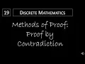 Discrete Math - 1 7 3 Proof by Contradiction