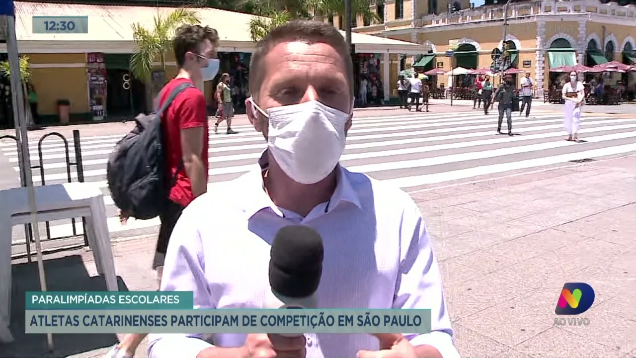 Paralimpíadas escolares: atletas catarinenses participam de competição em São Paulo