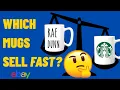 Top 20 Brands How Fast do Mugs REALLY sell on EBAY