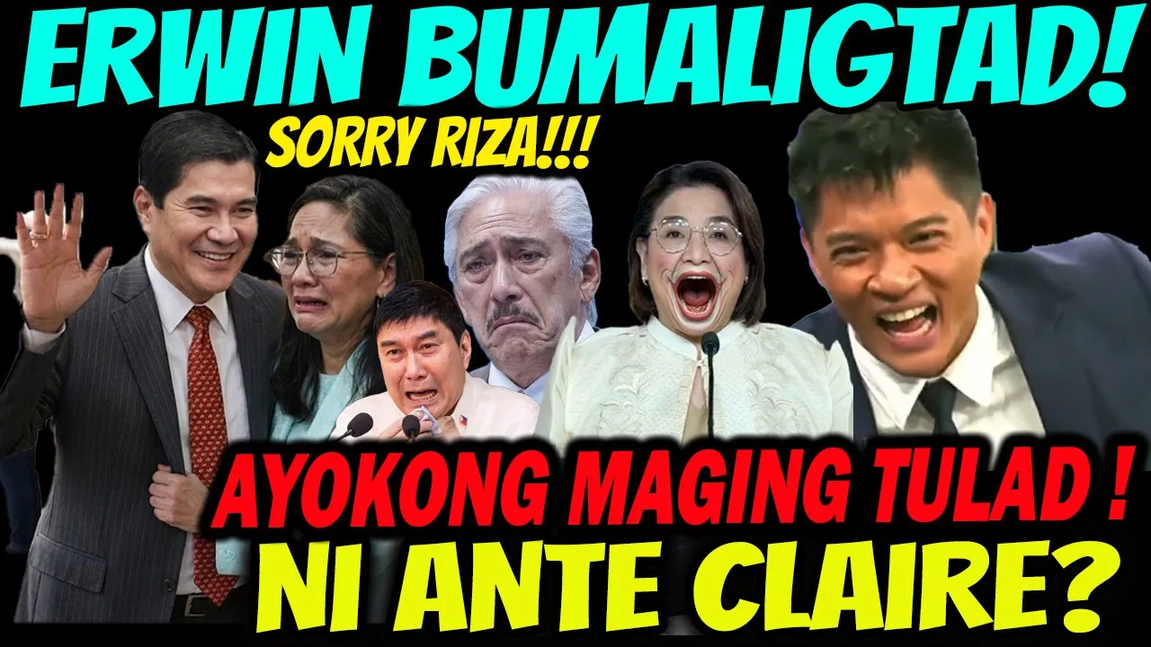 Outline Video KAKAPASOK LANG! TUTA SEN PAHIYA NA BILIS BUMALIGTAD NI ERWIN! ATTY.RESPICIO NANDIRI KAY ANTE CLAIRE