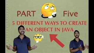 DIFFERENT ways to create an OBJECT in JAVA Part 5 deserialization in java readObject