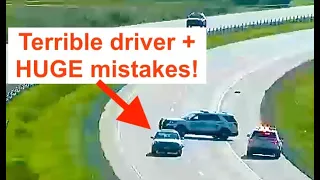 Can this clueless driver escape Minnesota police?