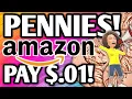 PAY 0 01 PENNY ITEMS ON AMAZON ONE CENT DEALS ONE DOLLAR DEALS LIMITED TIME