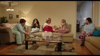 عمة ليلي ولمياء عملت زياره ليهم ومصممه تنام عند لمياء سابع جار 