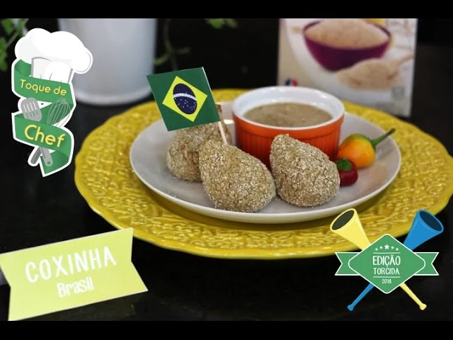 TOQUE DE CHEF DUKAN (EDIÇÃO TORCIDA 2014) COXINHA DUKAN