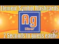 SciOnTheFly Element Symbol Flashcards