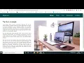 Responsive sticky Navbar CSS and Javascript
